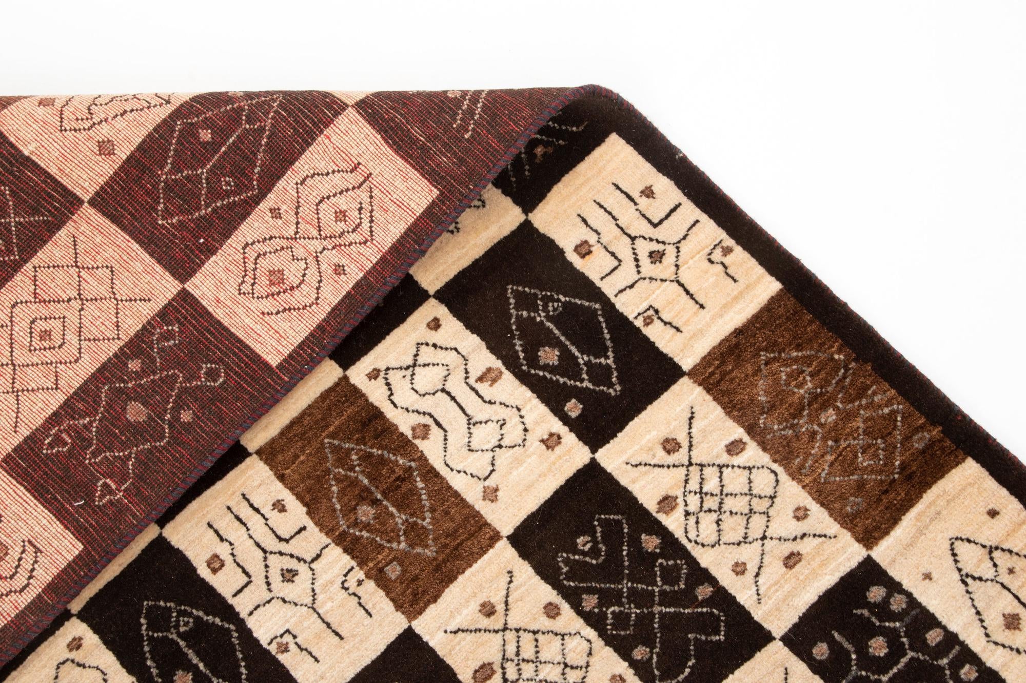 4' 1 x 6' 6 Kashkuli Wool Rug