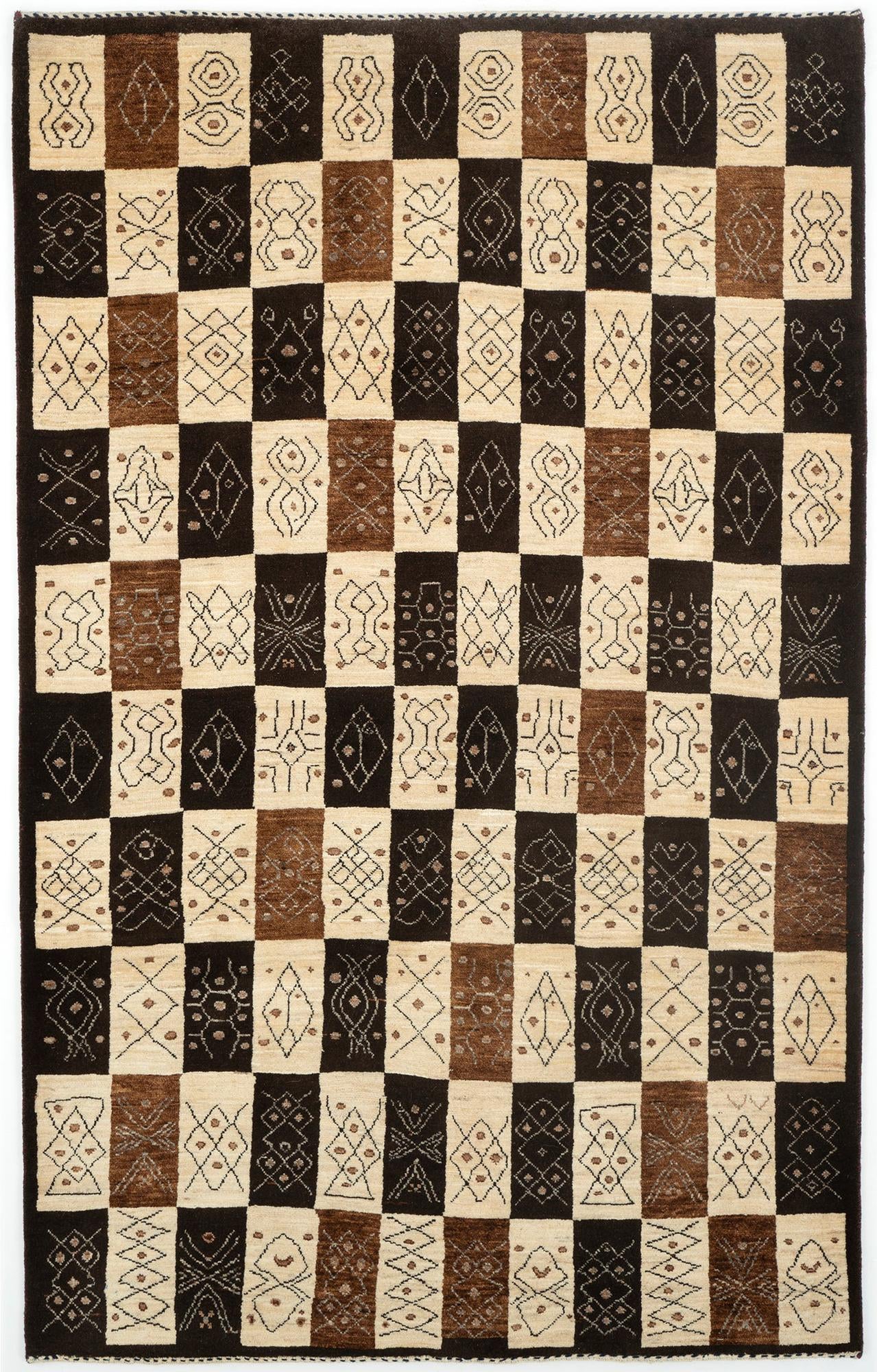 4' 1 x 6' 6 Kashkuli Wool Rug
