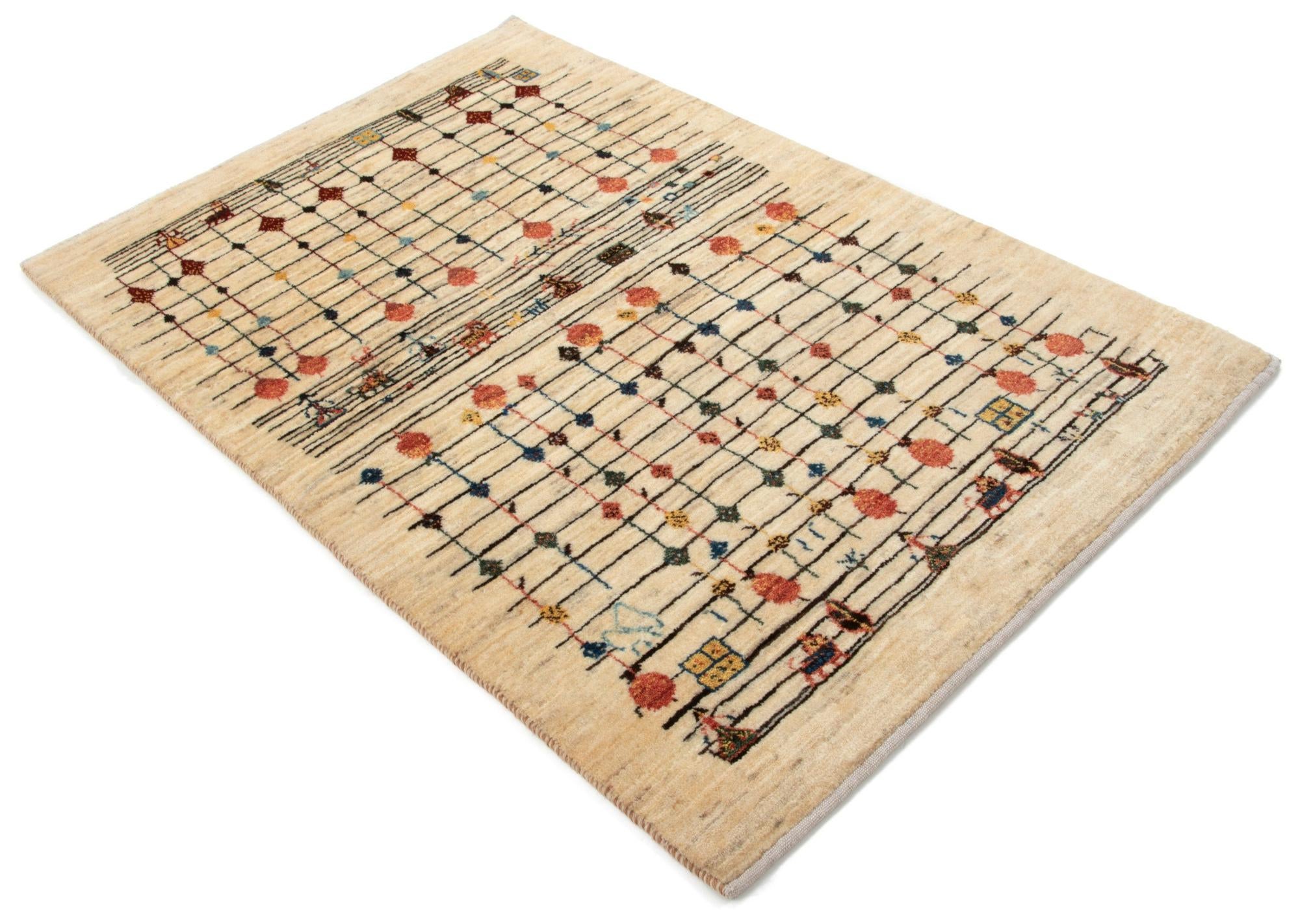 2' 10 x 4' 5 Kashkuli Wool Rug