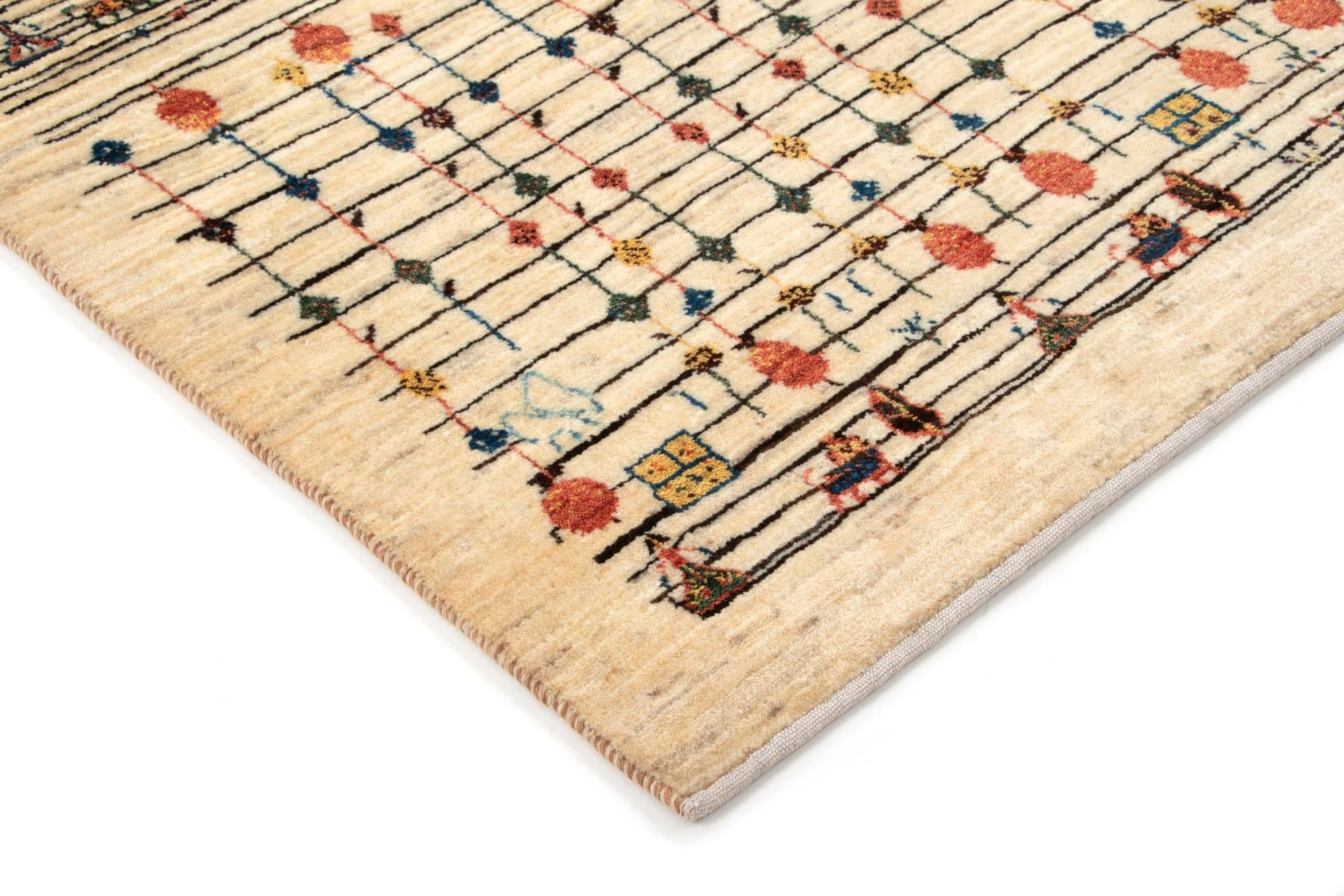 2' 10 x 4' 5 Kashkuli Wool Rug