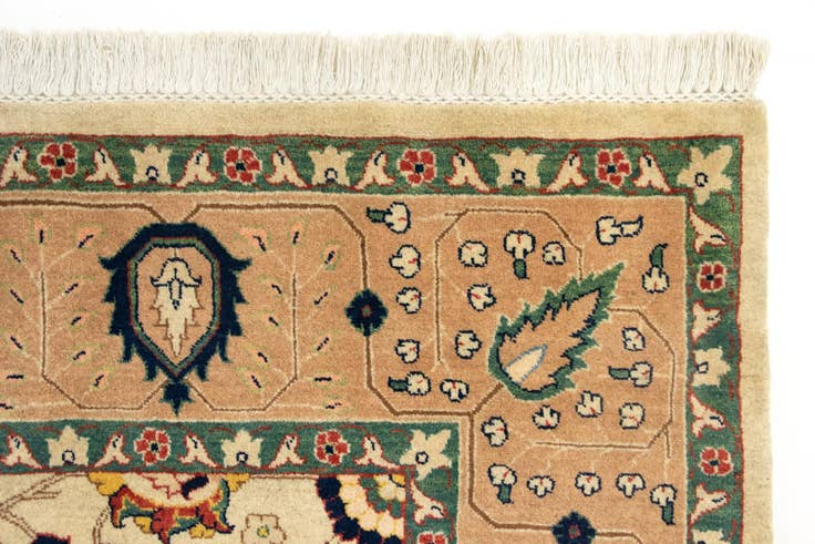 Detail image of 5' 3 x 8' Hand Knotted Kashkuli Persian Rug