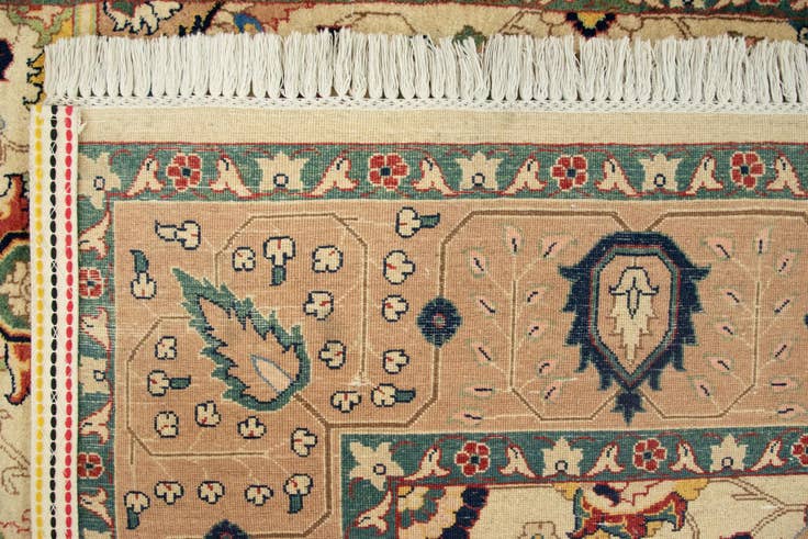 Detail image of 5' 3 x 8' Hand Knotted Kashkuli Persian Rug