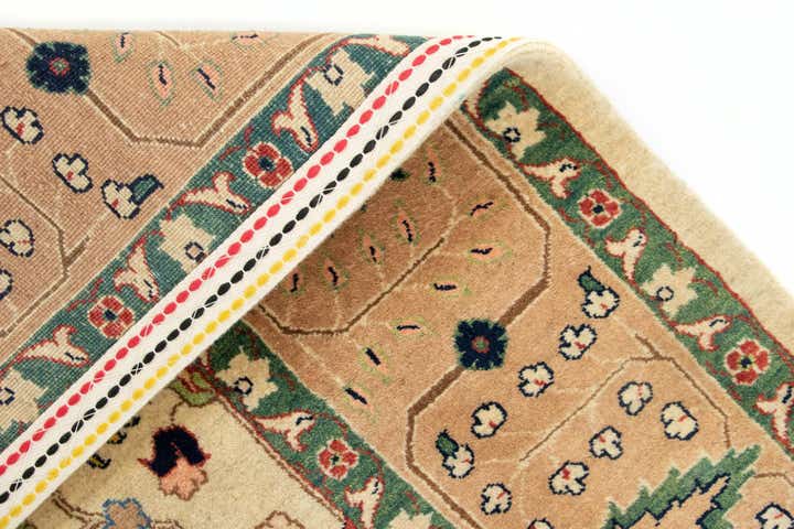 5' 3 x 8' Hand Knotted Kashkuli Persian Rug