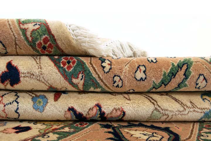 5' 3 x 8' Hand Knotted Kashkuli Persian Rug