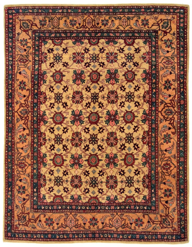 Detail image of 5' 4 x 7' 1 Hand Knotted Kashkuli Persian Rug