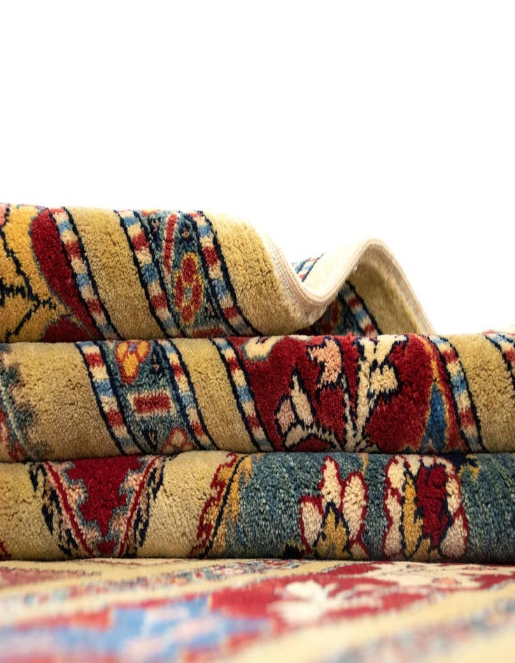 Detail image of 5' 5 x 8' 2  Hand Knotted Kashkuli Persian Rug