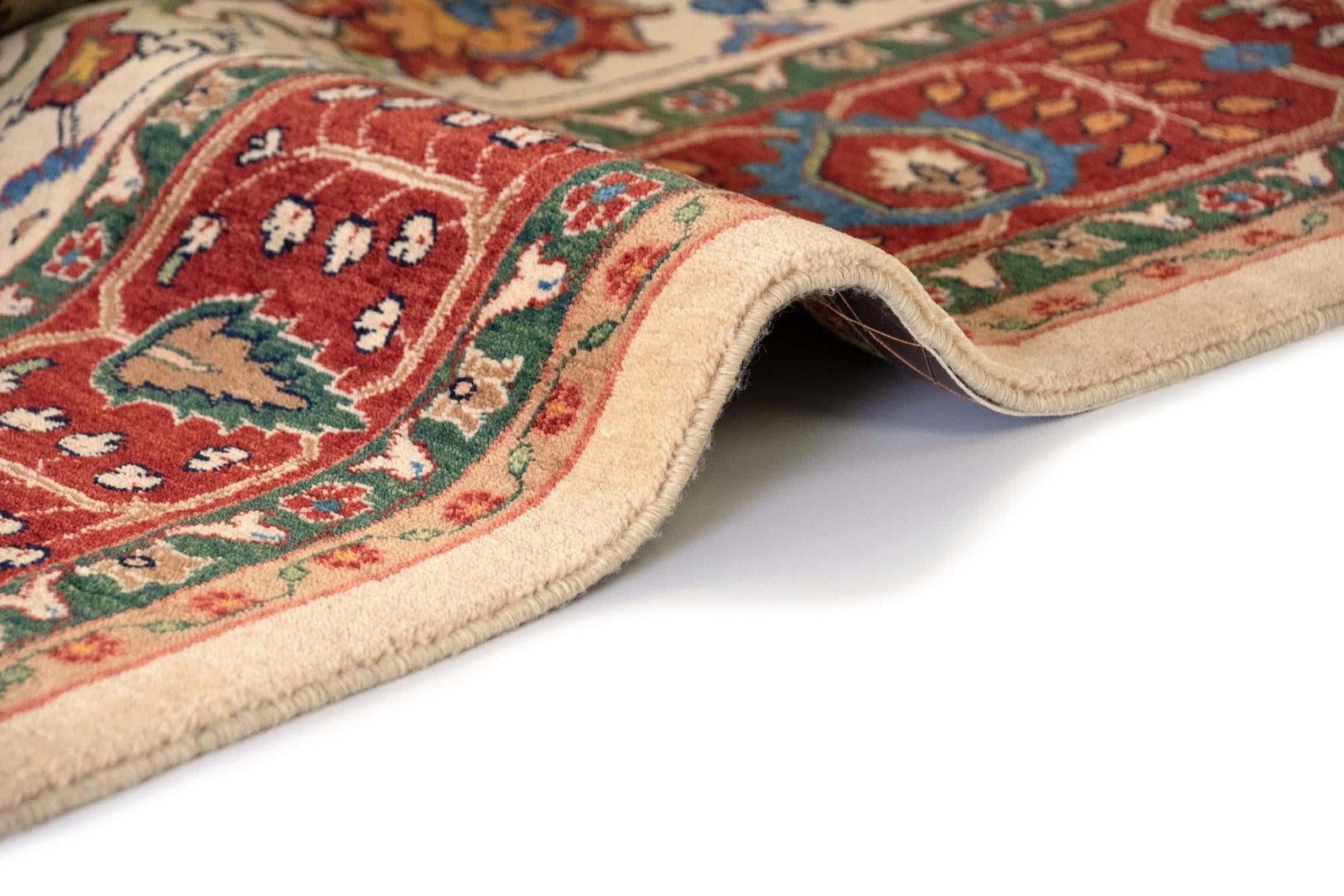 5' 7 x 7' 10 Hand Knotted Kashkuli Persian Rug