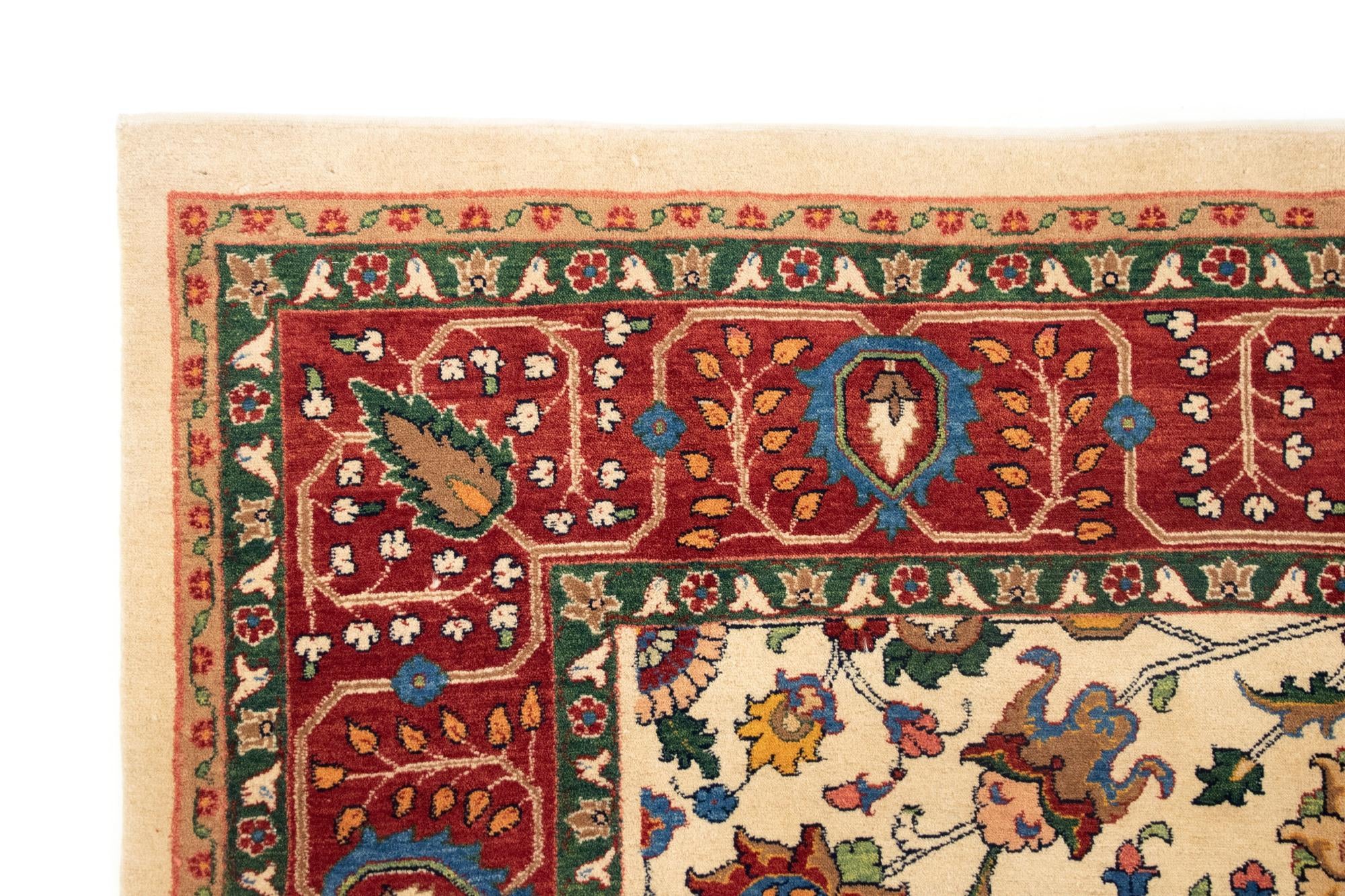 5' 7 x 7' 10 Hand Knotted Kashkuli Persian Rug