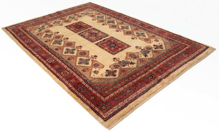 5' 2 x 7' 5 Kashkuli Rug
