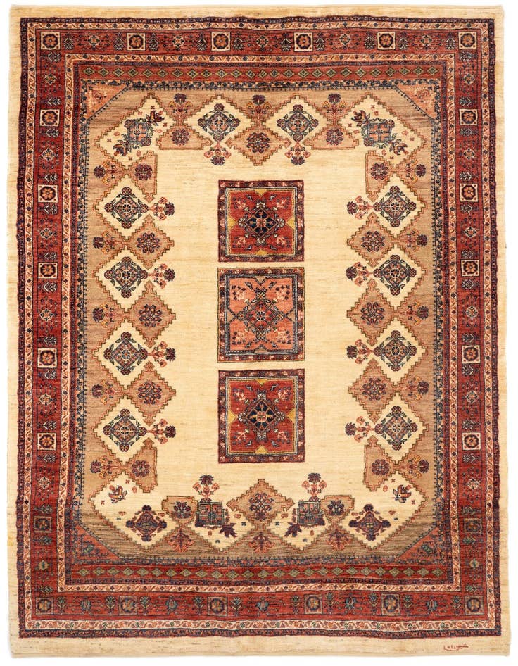 Detail image of 5' 2 x 7' 5 Kashkuli Rug