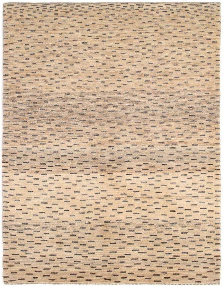 Detail image of 4' 2 x 6' 6 Hand Knotted Kashkuli Persian Rug