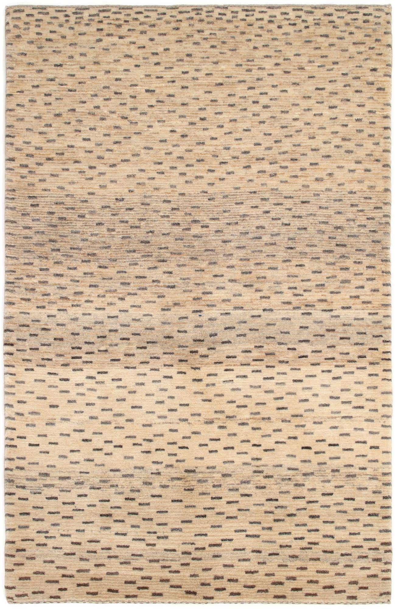 4' 2 x 6' 6 Hand Knotted Kashkuli Persian Rug