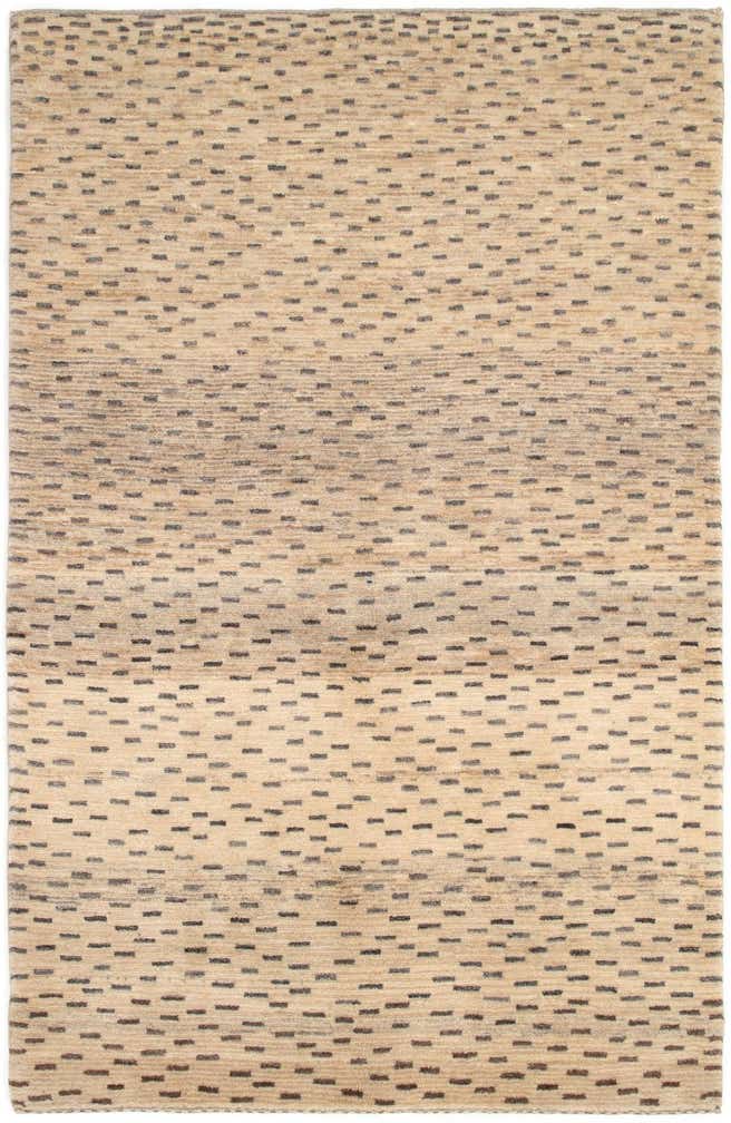 4' 2 x 6' 6 Hand Knotted Kashkuli Persian Rug