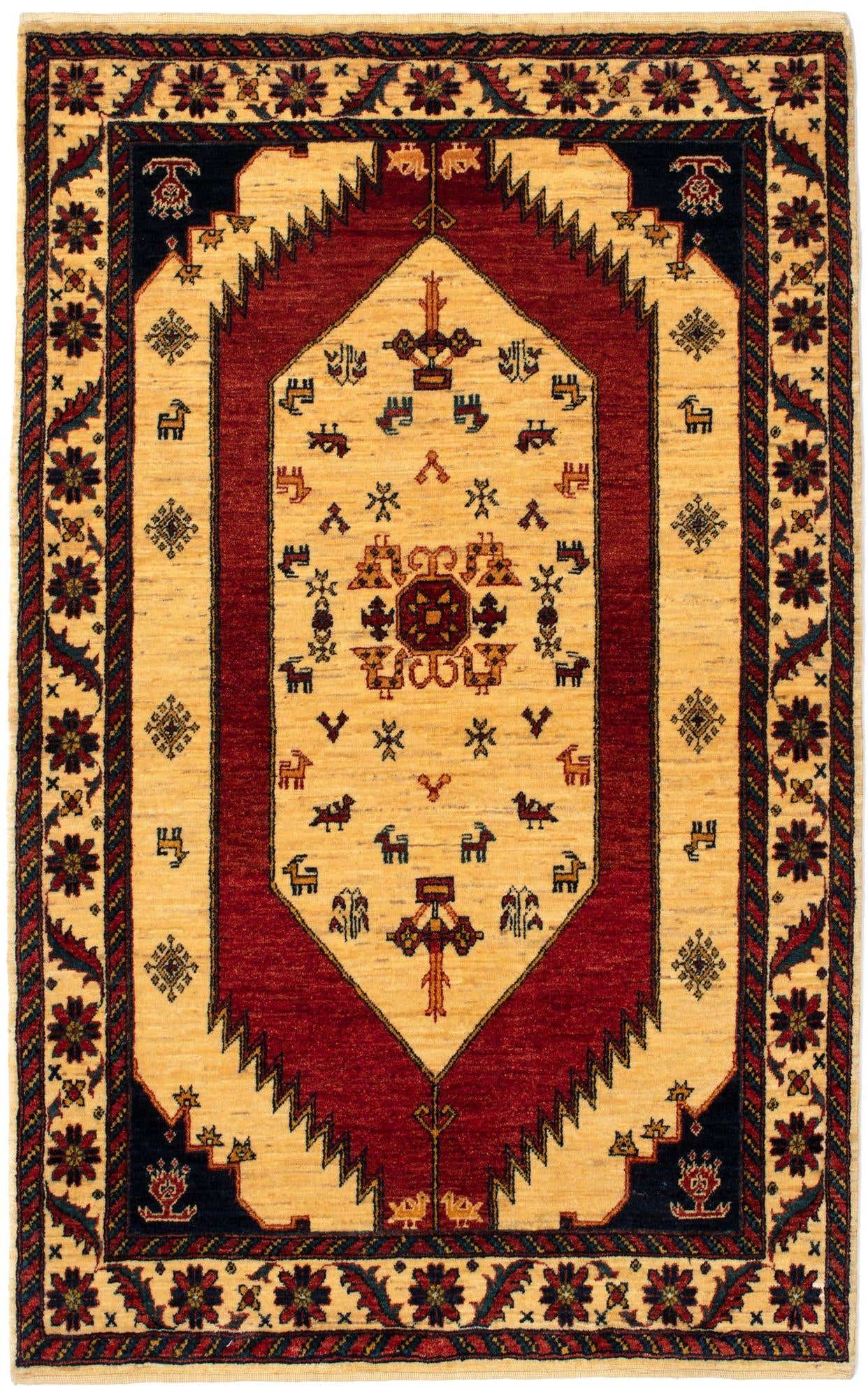 3' 5 x 5' 5 Kashkuli Rug
