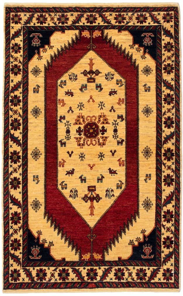 3' 5 x 5' 5 Kashkuli Rug