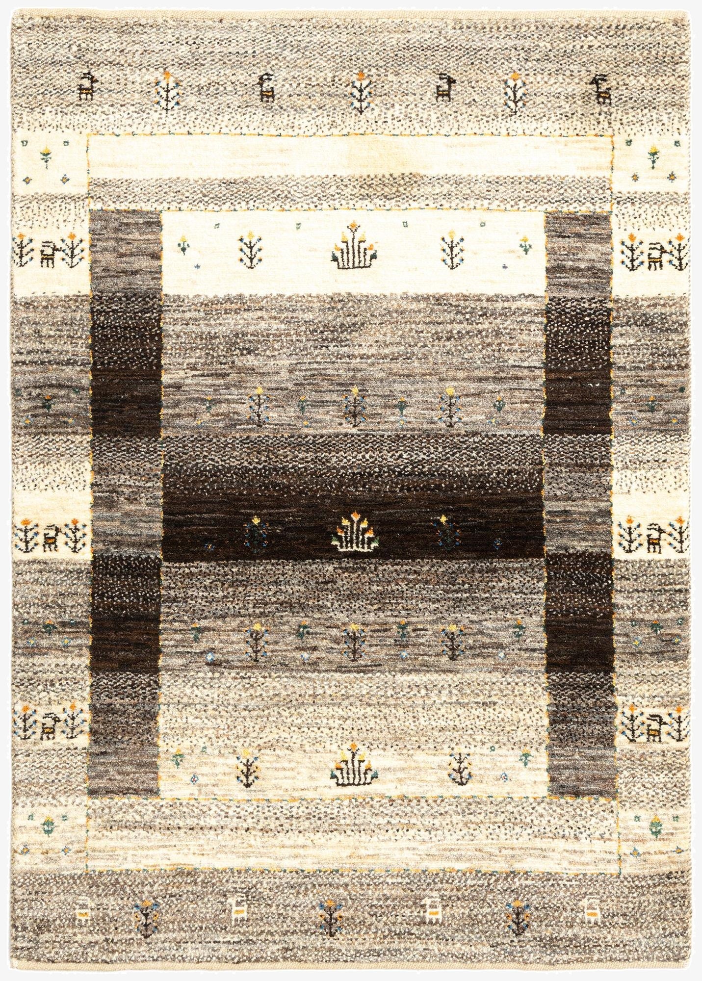 3' 3 x 4' 7 Kashkuli Wool Rug