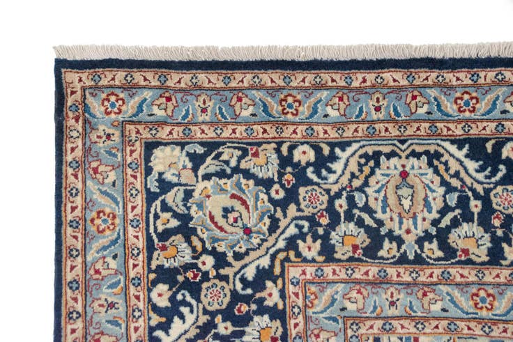 Detail image of 7' 10 x 11' 7 Hand Knotted Kashmar Persian Wool Rug