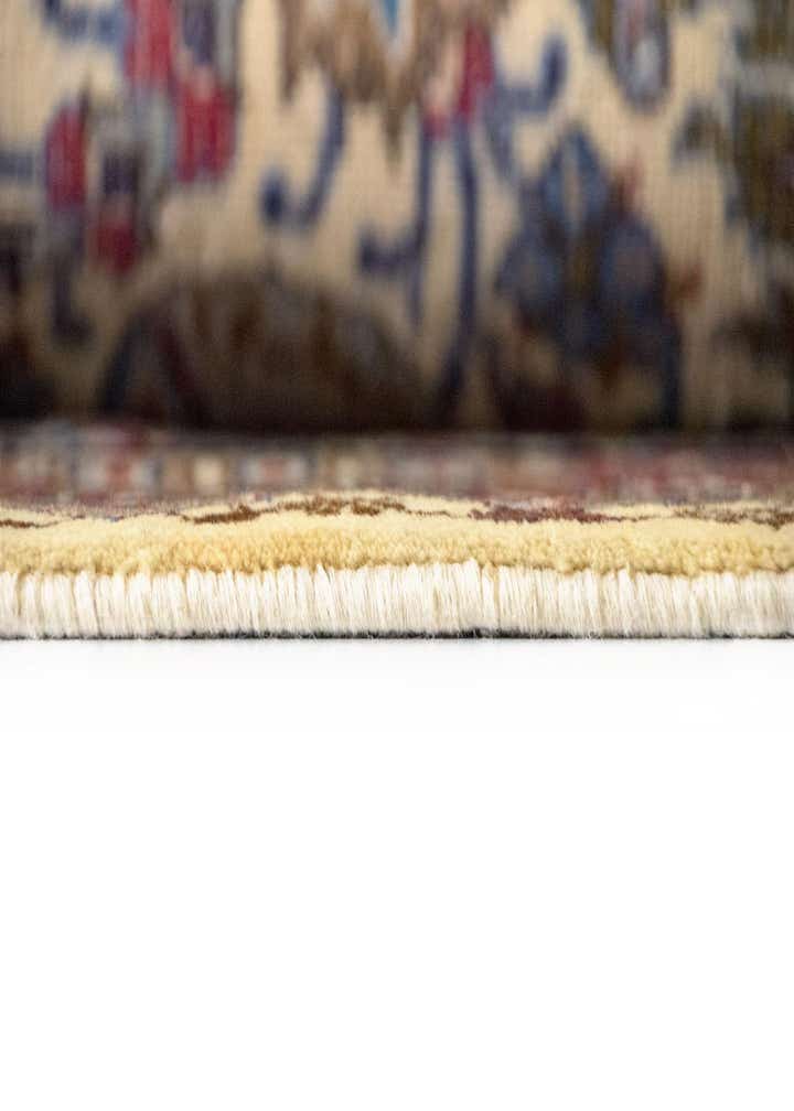 8' x 11' 6 Hand Knotted Kashmar Persian Wool Rug