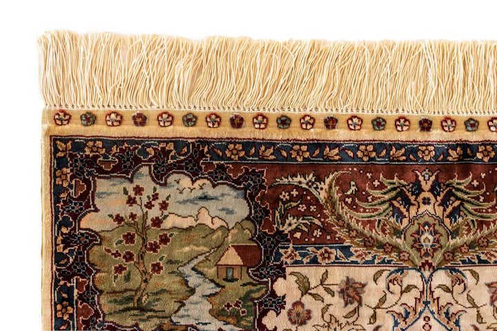 2' 1 x 3' Kayseri Silk Rug