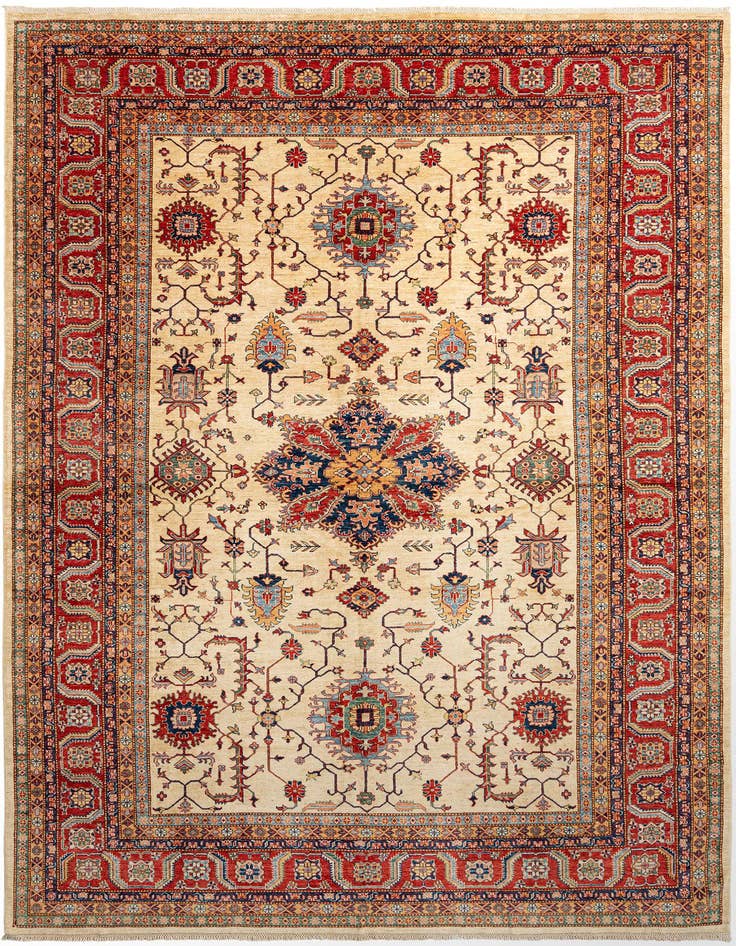 Detail image of 9' 7 x 14' 1 Kazak Wool Rug