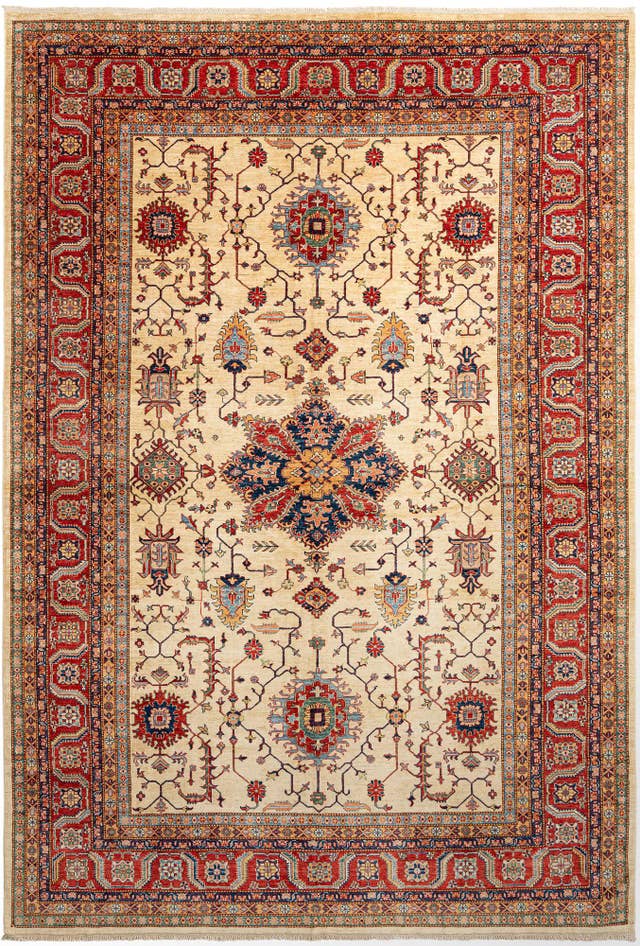 Detail image of 9' 7 x 14' 1 Kazak Wool Rug