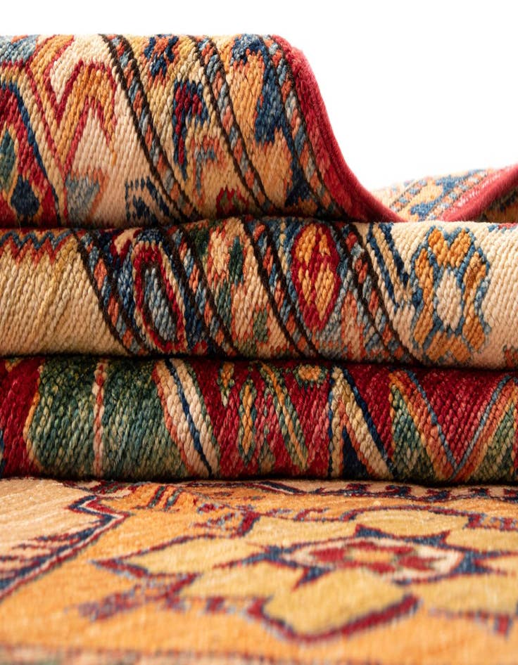 Detail image of 7' 11 x 11' Kazak Wool Rug