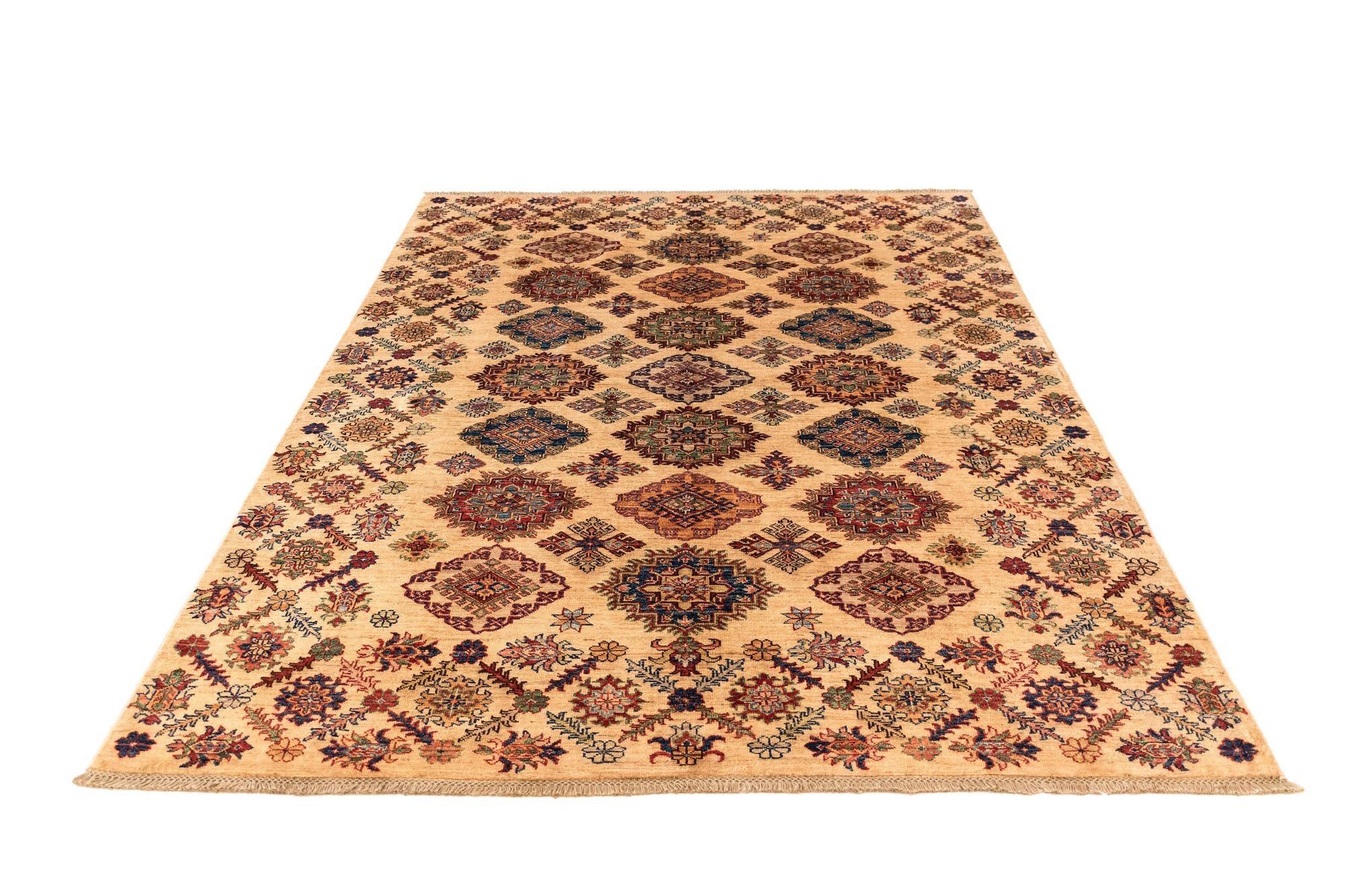 5' 10 x 8' 6 Kazak Wool Rug