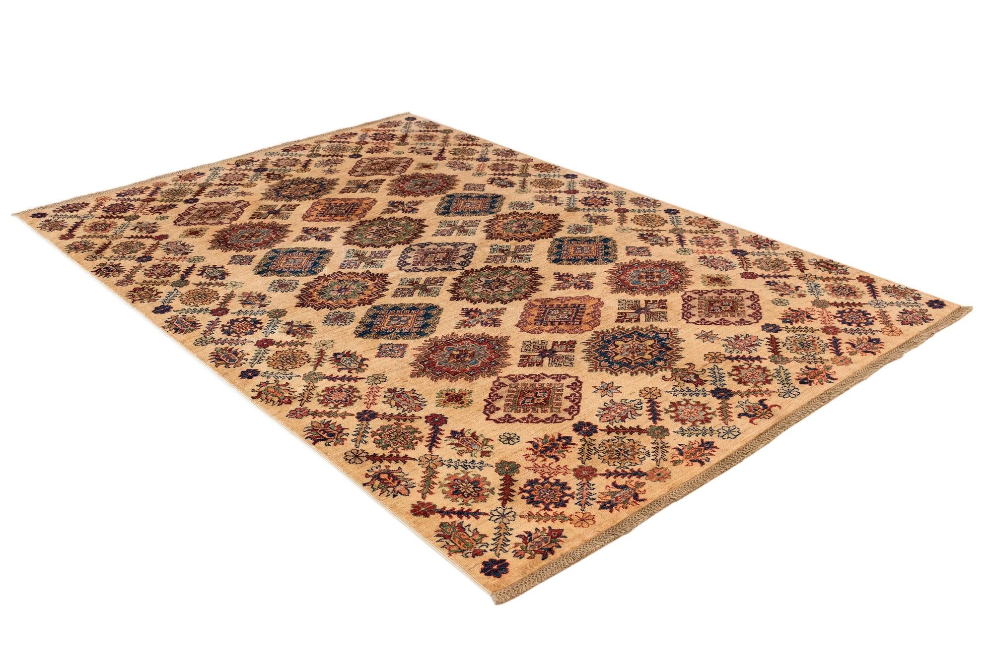 5' 10 x 8' 6 Kazak Wool Rug