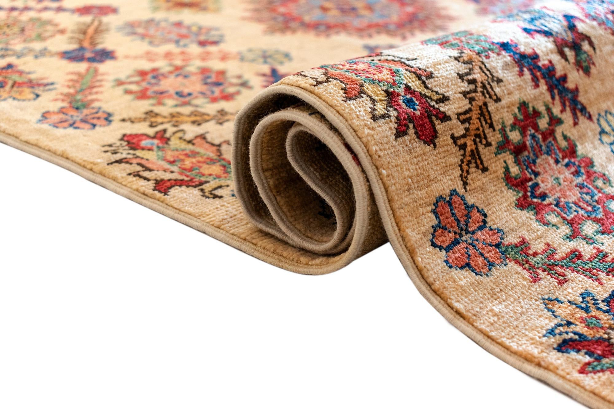 5' 10 x 8' 6 Kazak Wool Rug