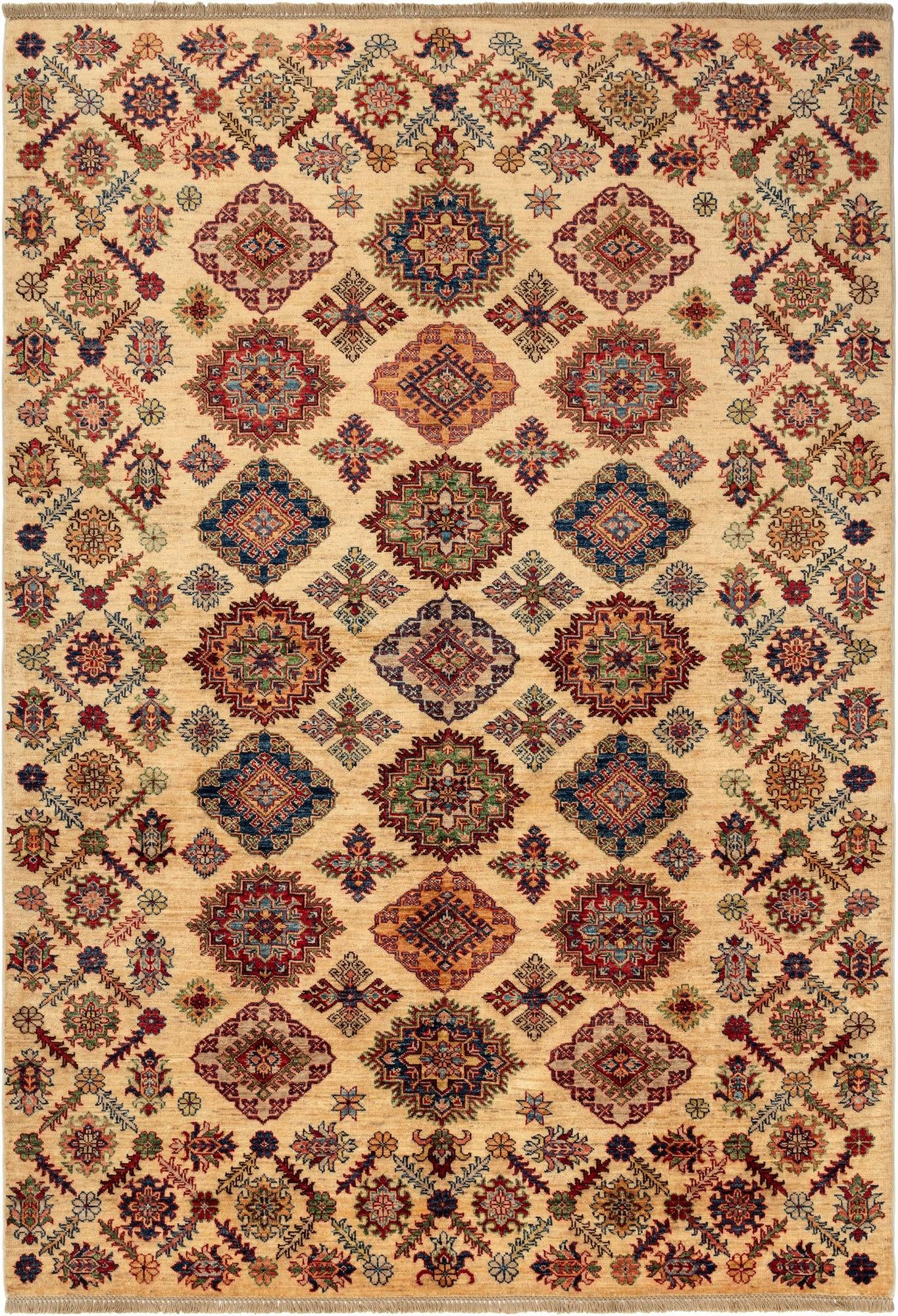 5' 10 x 8' 6 Kazak Wool Rug