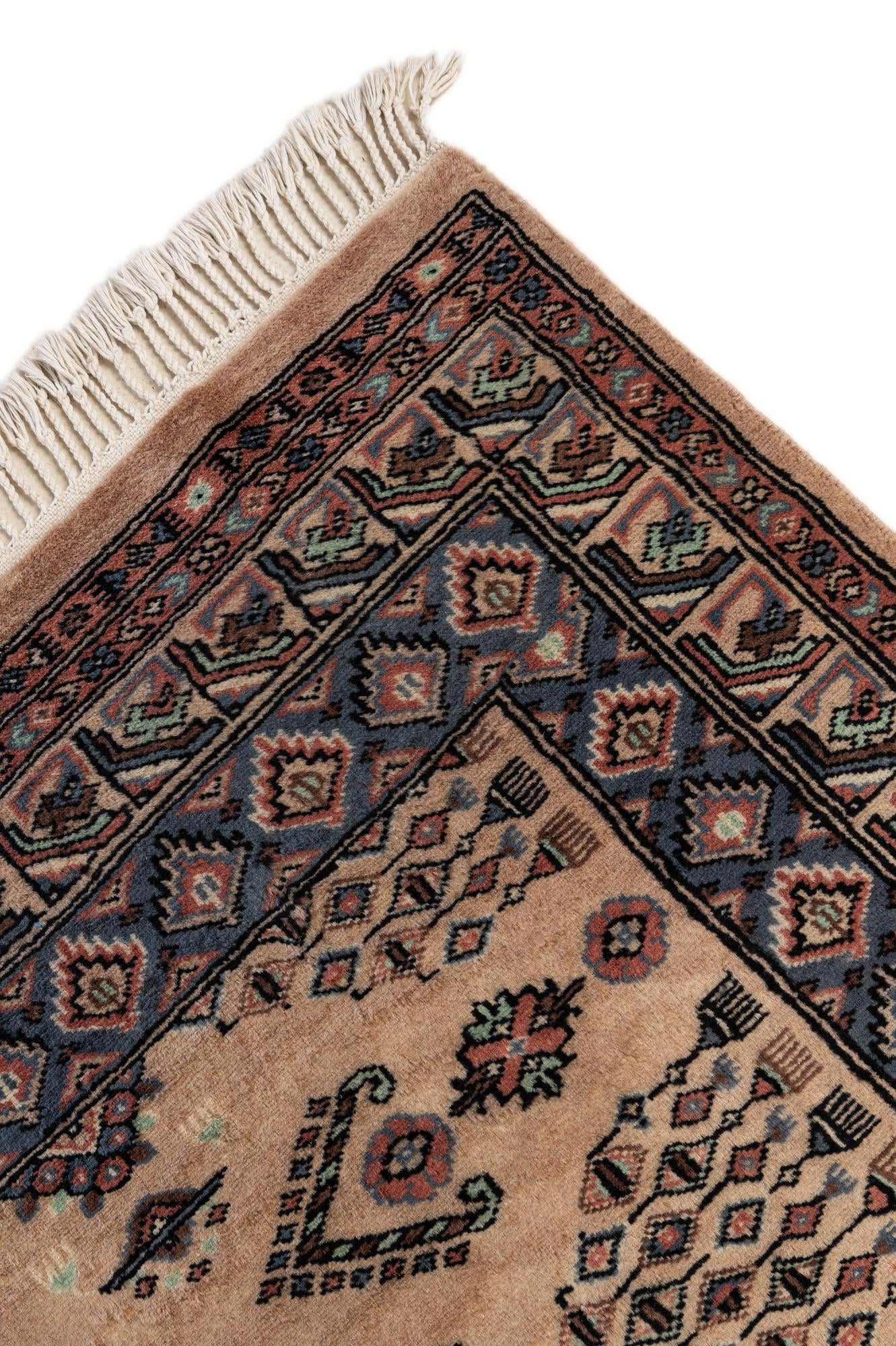4' 3 x 6' 7 Hand Knotted Kazak Wool Rug