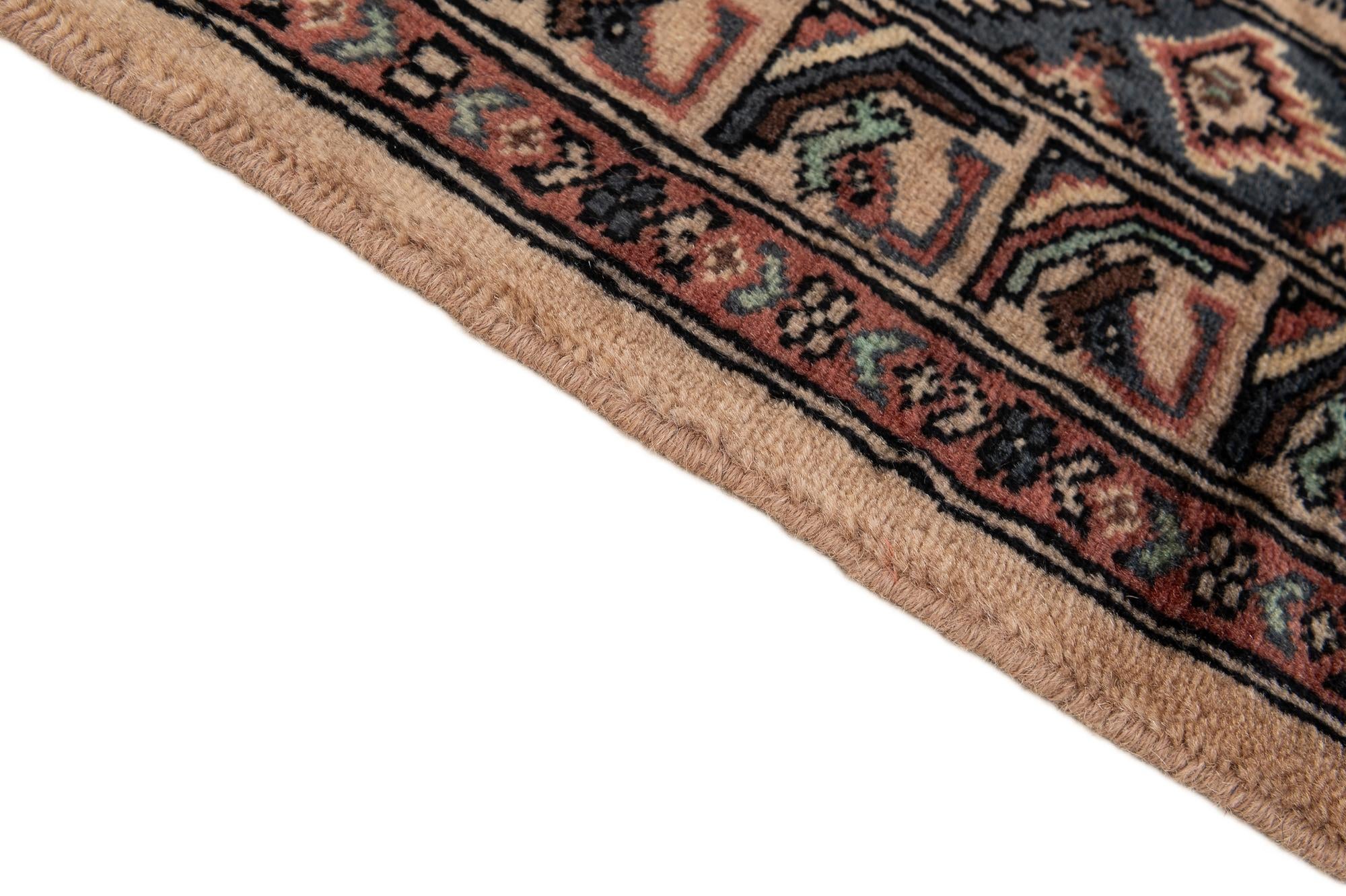 4' 3 x 6' 7 Hand Knotted Kazak Wool Rug