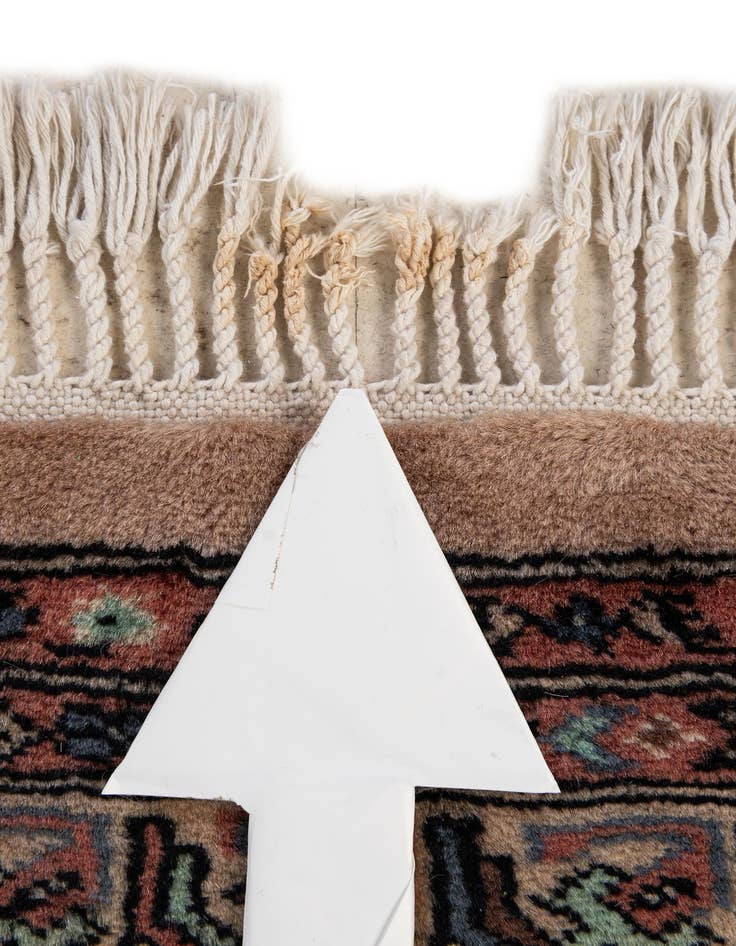 Detail image of 4' 3 x 6' 7  Hand Knotted Kazak Wool Rug