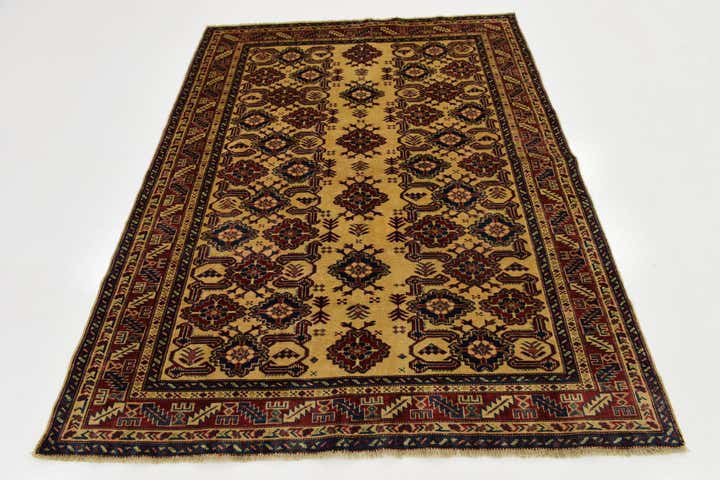 145cm x 190cm Handgeknüpft Kazak Teppich