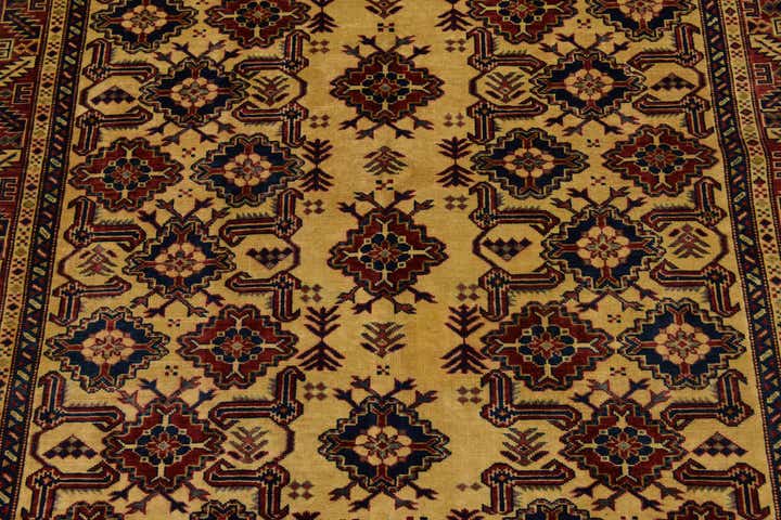 145cm x 190cm Handgeknüpft Kazak Teppich