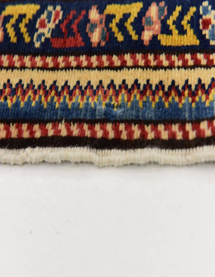 Detail image of 5' x 6' 6  Hand Knotted Kazak Rug