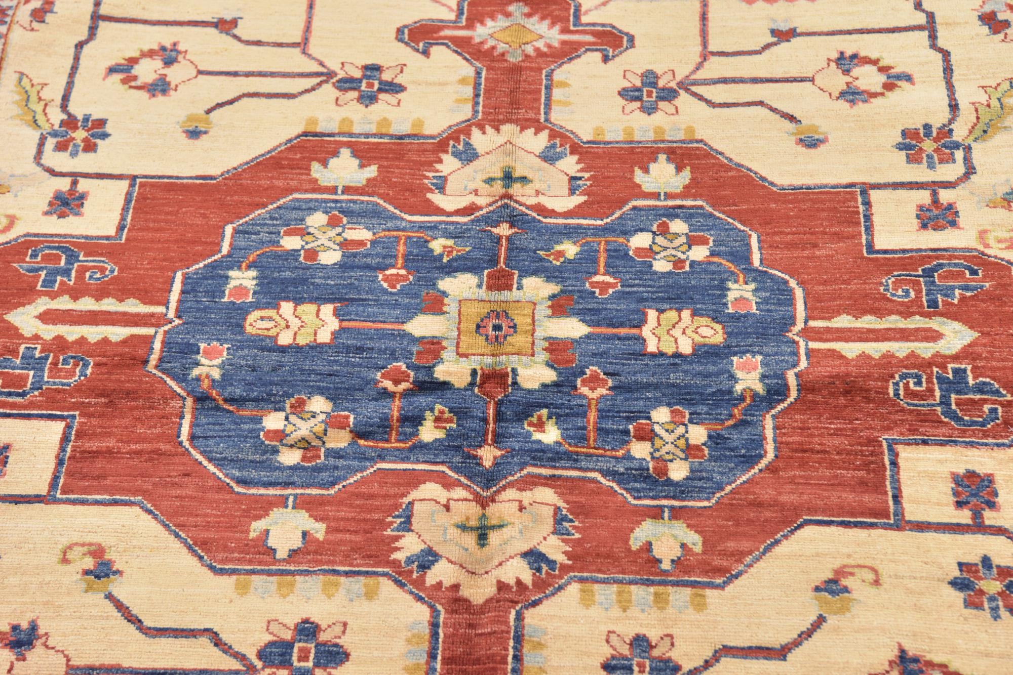 5' 8 x 7' 10 Hand Knotted Kazak Oriental Wool Rug