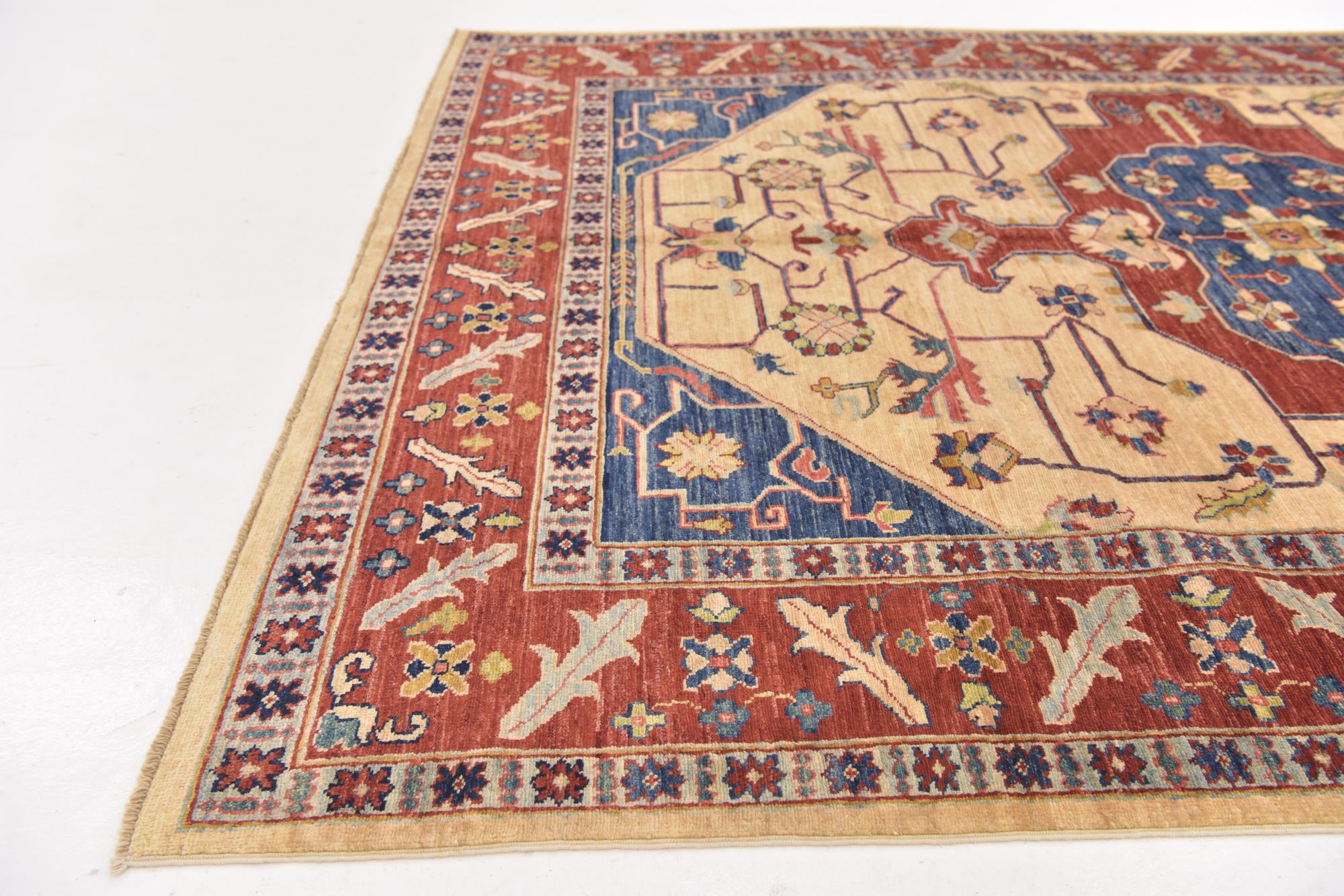 5' 8 x 7' 10 Hand Knotted Kazak Oriental Wool Rug