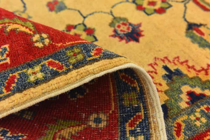 4' 2 x 5' 8 Hand Knotted Kazak Rug