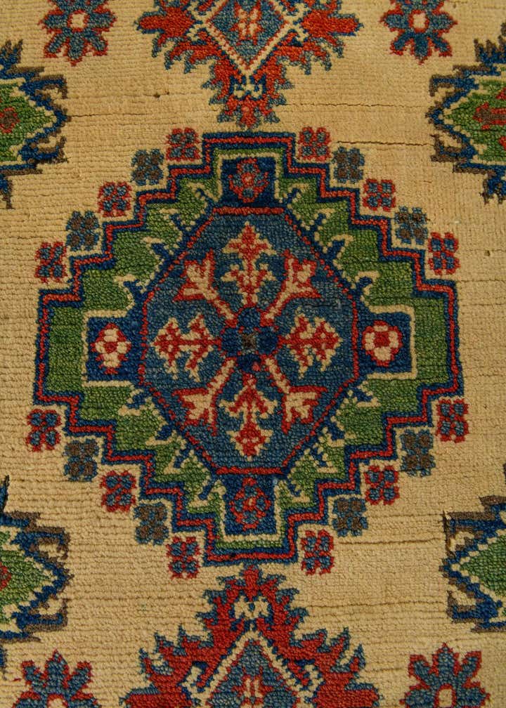 4' 1 x 6' 3 Hand Knotted Kazak Rug
