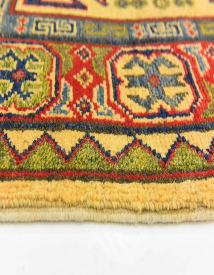 Detail image of 4' x 6'  Hand Knotted Kazak Rug