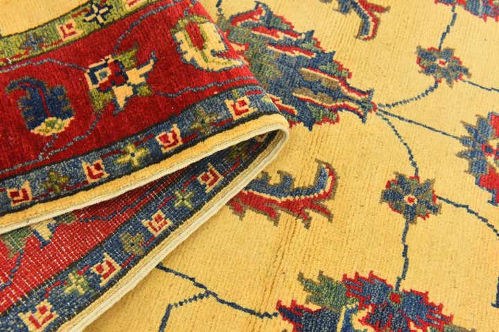 4' x 6' 8 Hand Knotted Kazak Rug