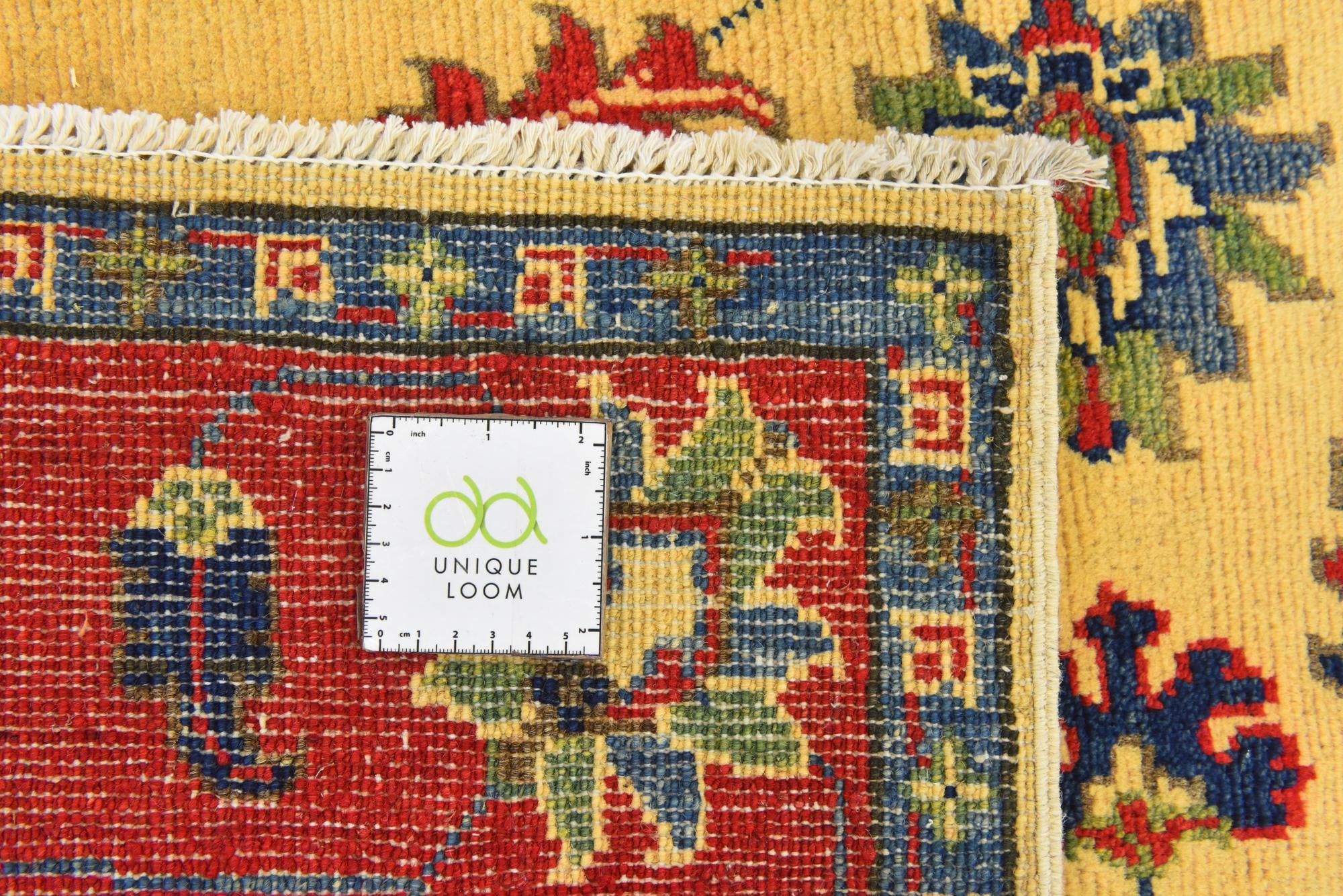 4' x 6' 8 Hand Knotted Kazak Rug