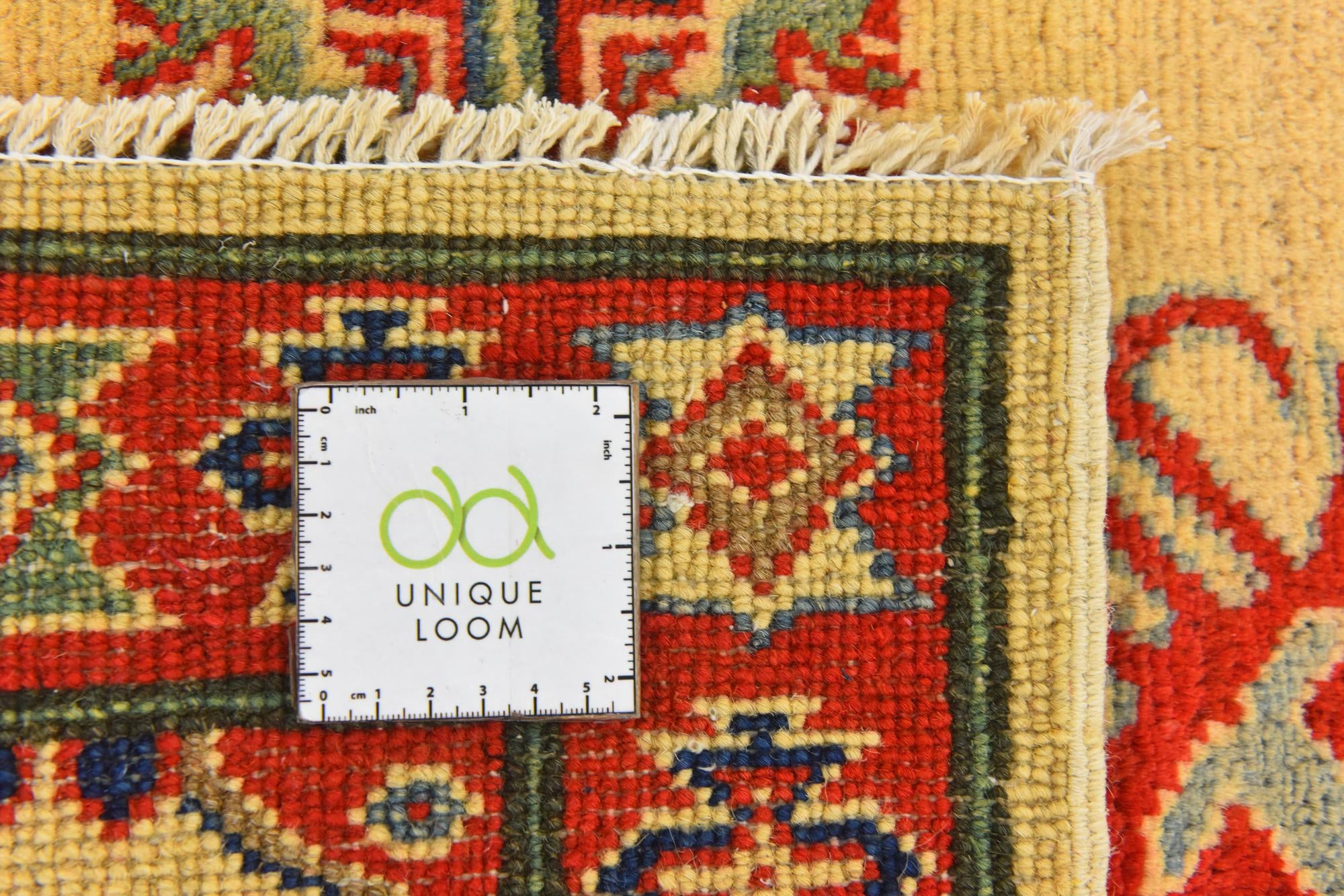 4' x 6' 2 Hand Knotted Kazak Rug