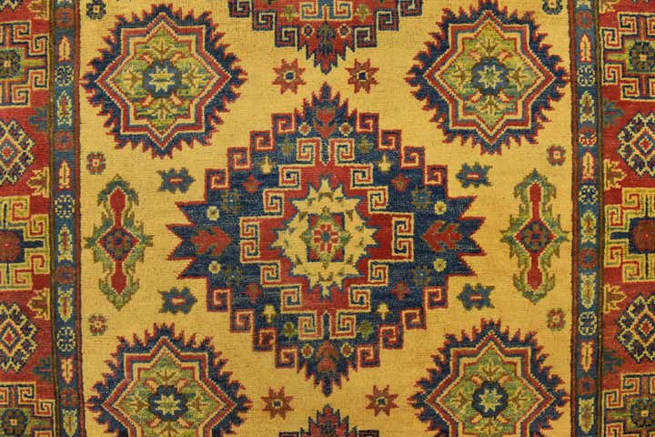 4' 2 x 6' 1 Hand Knotted Kazak Rug