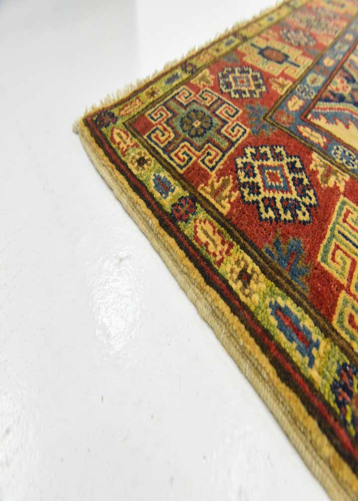 4' 2 x 6' 1 Hand Knotted Kazak Rug