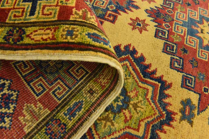 4' 2 x 6' 1 Hand Knotted Kazak Rug