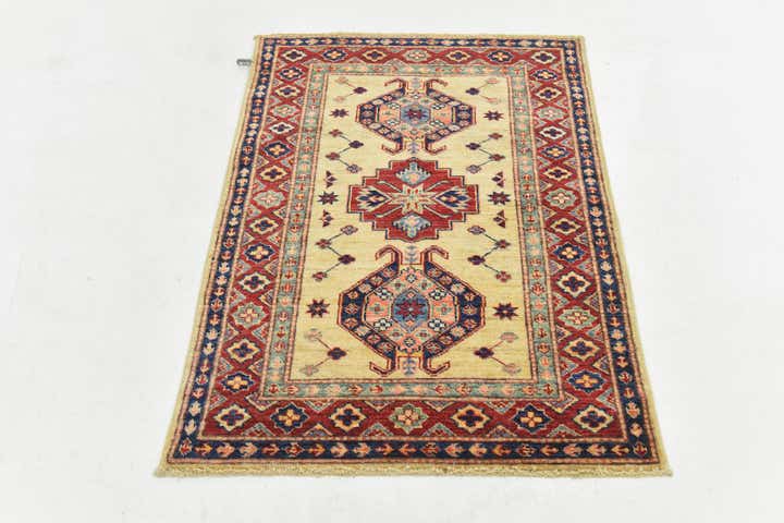 2' 9 x 4' Hand Knotted Kazak Oriental Rug