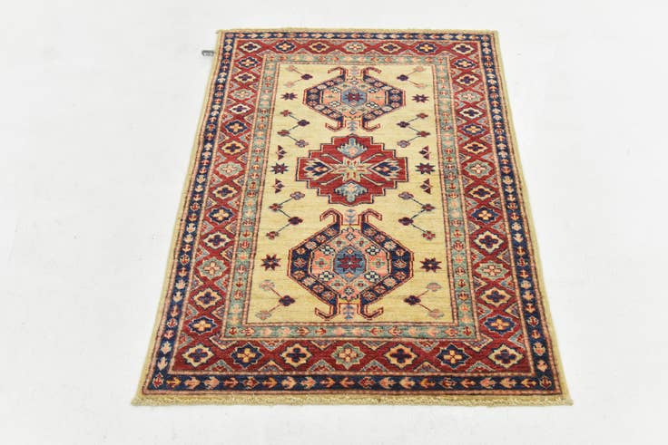 Detail image of 2' 9 x 4' Hand Knotted Kazak Oriental Rug