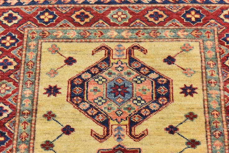 Detail image of 2' 9 x 4' Hand Knotted Kazak Oriental Rug